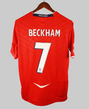 England 2008-09 Beckham Short Sleeve Away Kit (L)