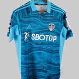 Leeds 2021-22 Meslier Short Sleeve Goalkeeper Home Kit (M)