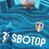 Leeds 2021-22 Meslier Short Sleeve Goalkeeper Home Kit (M)