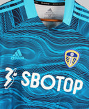 Leeds 2021-22 Meslier Short Sleeve Goalkeeper Home Kit (M)