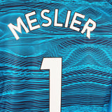 Leeds 2021-22 Meslier Short Sleeve Goalkeeper Home Kit (M)