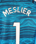 Leeds 2021-22 Meslier Short Sleeve Goalkeeper Home Kit (M)