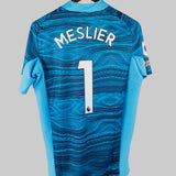 Leeds 2021-22 Meslier Short Sleeve Goalkeeper Home Kit (M)