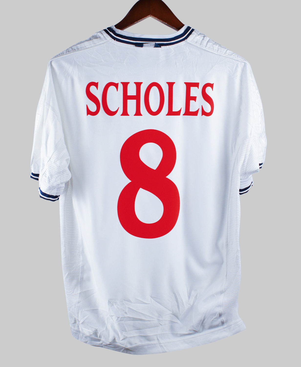 England 2000 Scholes Home Kit (L)