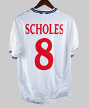 England 2000 Scholes Home Kit (L)