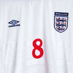 England 2000 Scholes Home Kit (L)