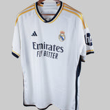 Real Madrid 2023-24 Alaba Short Sleeve Home Kit (XL)