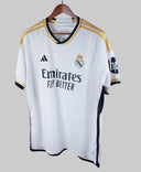 Real Madrid 2023-24 Alaba Short Sleeve Home Kit (XL)