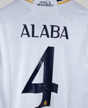 Real Madrid 2023-24 Alaba Short Sleeve Home Kit (XL)