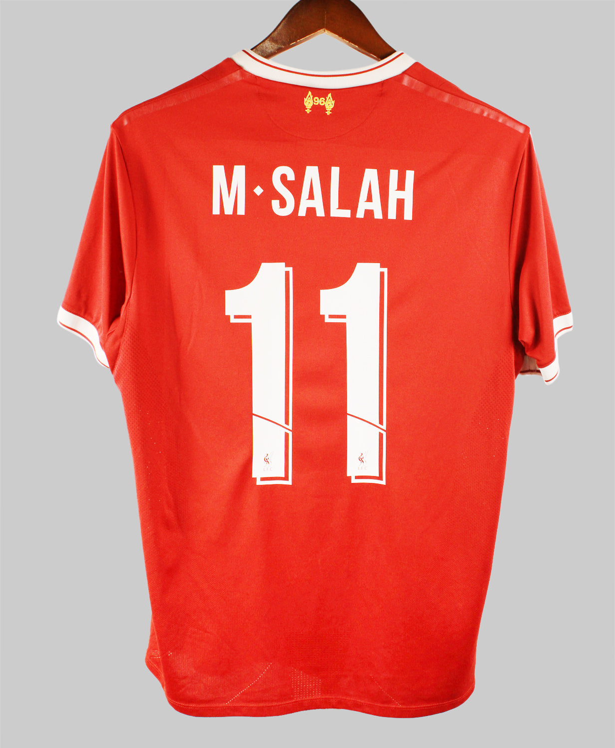 Liverpool 2017-2018 M. Salah Home Kit (L)