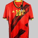 Belgium 2020-21 E.Hazard Short Sleeve Home Kit w/Tags(M)