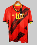 Belgium 2020-21 E.Hazard Short Sleeve Home Kit w/Tags(M)