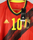 Belgium 2020-21 E.Hazard Short Sleeve Home Kit w/Tags(M)