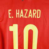 Belgium 2020-21 E.Hazard Short Sleeve Home Kit w/Tags(M)
