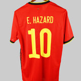 Belgium 2020-21 E.Hazard Short Sleeve Home Kit w/Tags(M)