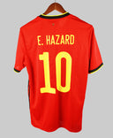 Belgium 2020-21 E.Hazard Short Sleeve Home Kit w/Tags(M)
