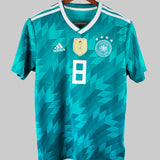 Germany 2018-19 Kroos Short Sleeve Away Kit (M)