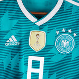 Germany 2018-19 Kroos Short Sleeve Away Kit (M)