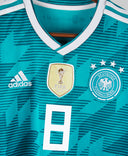 Germany 2018-19 Kroos Short Sleeve Away Kit (M)