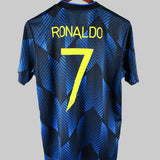 Manchester United 2021-22 Ronaldo Short Sleeve Third Kit (L)