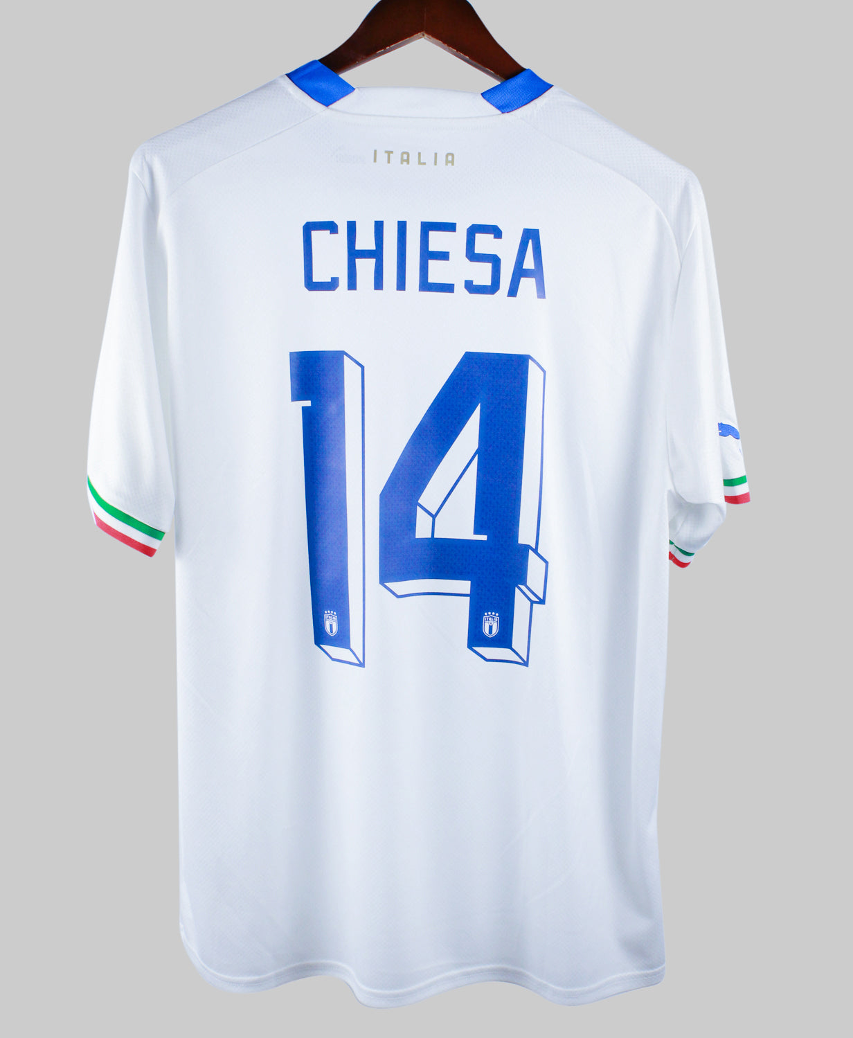 Italy 2021-2022 Chiesa Away Kit (XL)