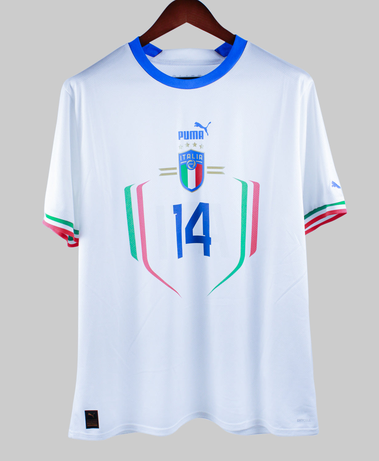 Italy 2021-2022 Chiesa Away Kit (XL)