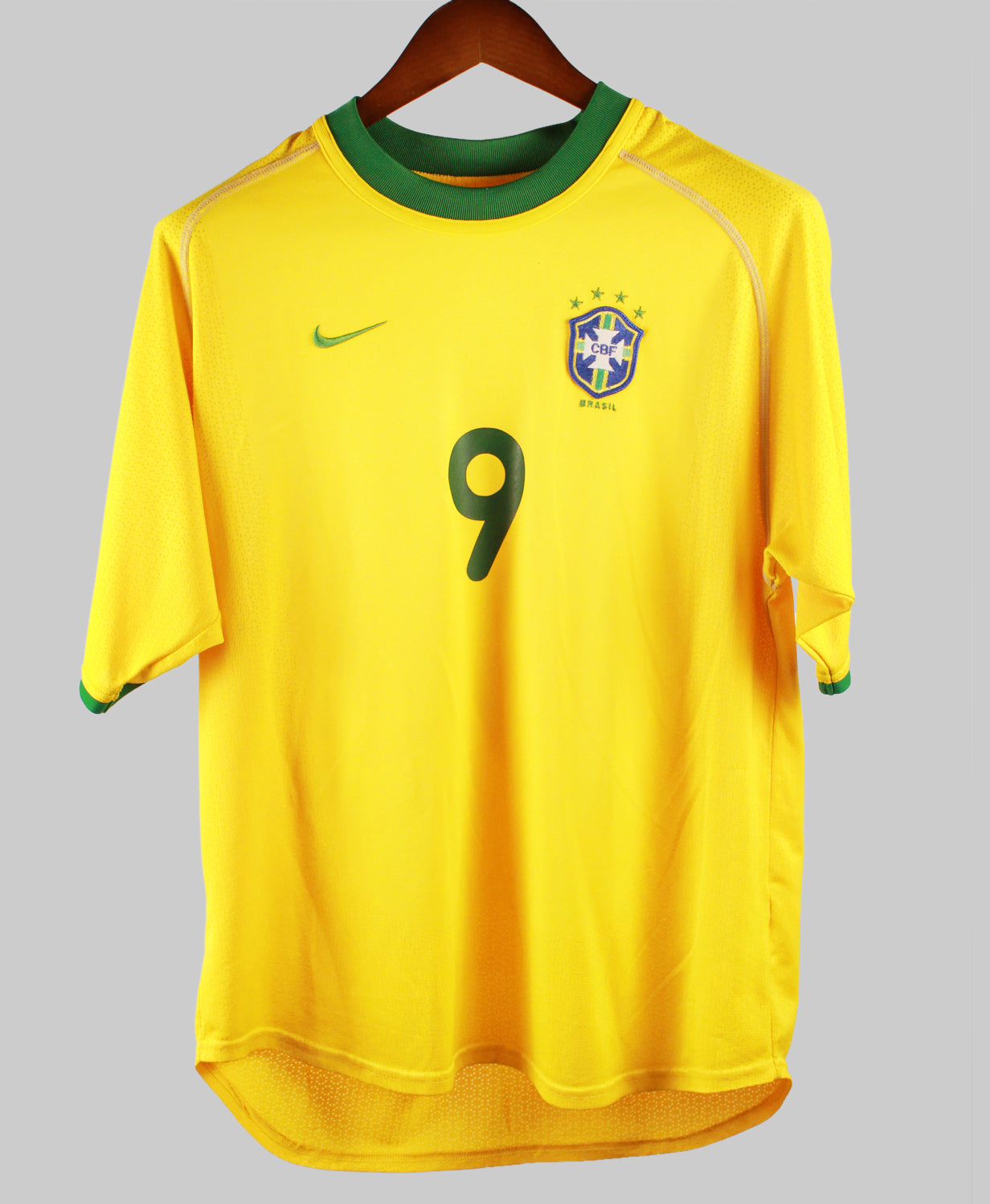 Brazil 2000-2001 Ronaldo Home Kit (M)