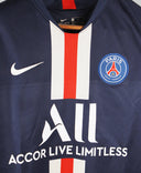 PSG 2019-20 Mbappe Short Sleeve Away Kit (M)