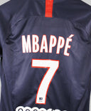 PSG 2019-20 Mbappe Short Sleeve Away Kit (M)