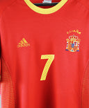 Spain 2002-03 Raul Home Kit (L)