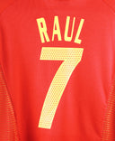 Spain 2002-03 Raul Home Kit (L)