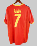 Spain 2002-03 Raul Home Kit (L)