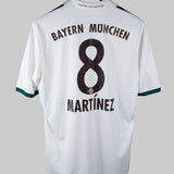 Bayern Munich 2013-14 Martinez Short Sleeve Away Kit (L)