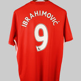 Manchester United 2016-17 Ibrahimovic Short Sleeve Home Kit (L)