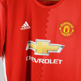 Manchester United 2016-17 Ibrahimovic Short Sleeve Home Kit (L)