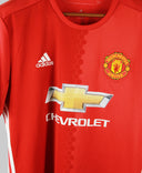 Manchester United 2016-17 Ibrahimovic Short Sleeve Home Kit (L)