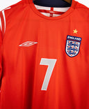 England 2004 Beckham Away Kit (M)