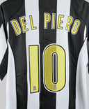 Juventus 2004-2005 Del Piero Home Kit (M)
