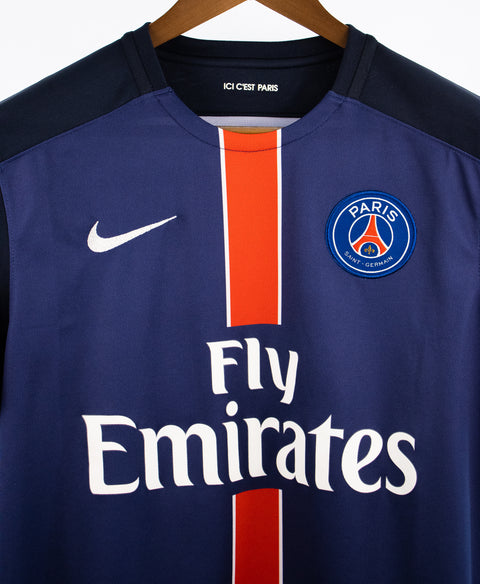 PSG 2015-16 Ibrahimovic Home Kit (M)