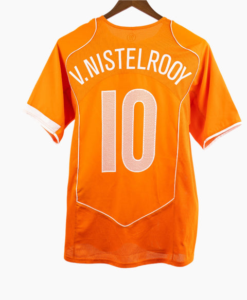 Netherlands 2004 V. Nistelrooy Home Kit (M)