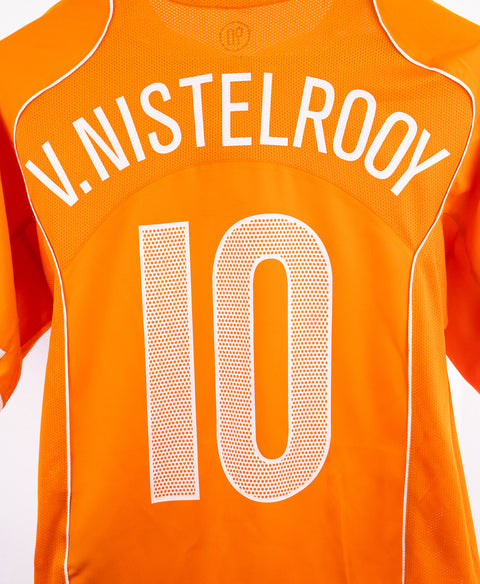 Netherlands 2004 V. Nistelrooy Home Kit (M)