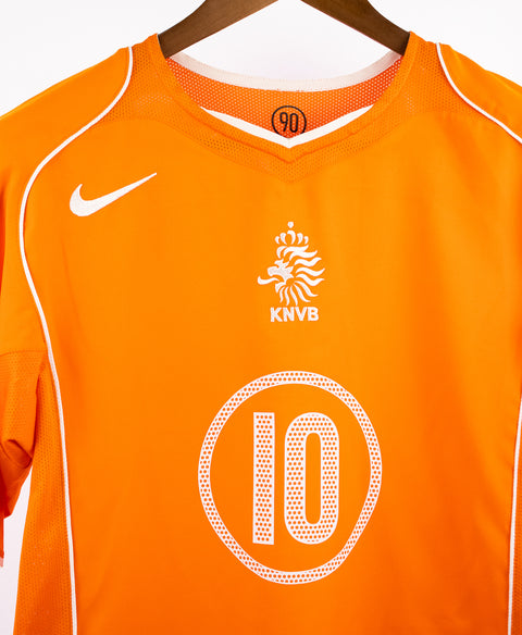 Netherlands 2004 V. Nistelrooy Home Kit (M)