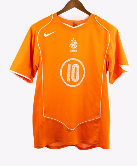 Netherlands 2004 V. Nistelrooy Home Kit (M)