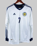 Scotland 2011-2012 D. Fletcher Away Kit (L)