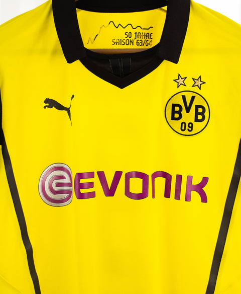 Borussia Dortmund 2013-14 Lewandowski Champions League Home Kit (S)