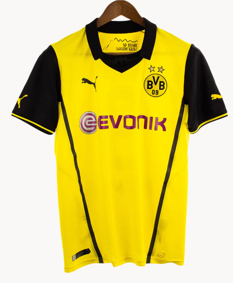 Borussia Dortmund 2013-14 Lewandowski Champions League Home Kit (S)