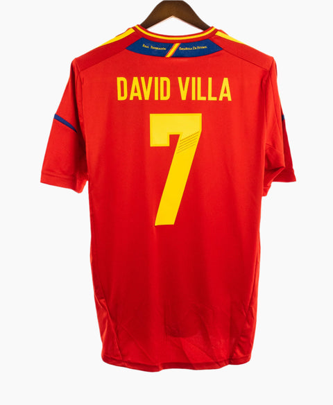 Spain 2012 David Villa Home Kit W/ Tags (L)