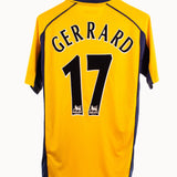 Liverpool 2000-01 Gerrard Away Kit (L)