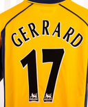 Liverpool 2000-01 Gerrard Away Kit (L)
