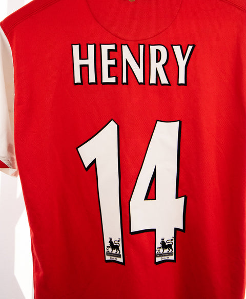 Arsenal 2006-07 Henry Home Kit (M)